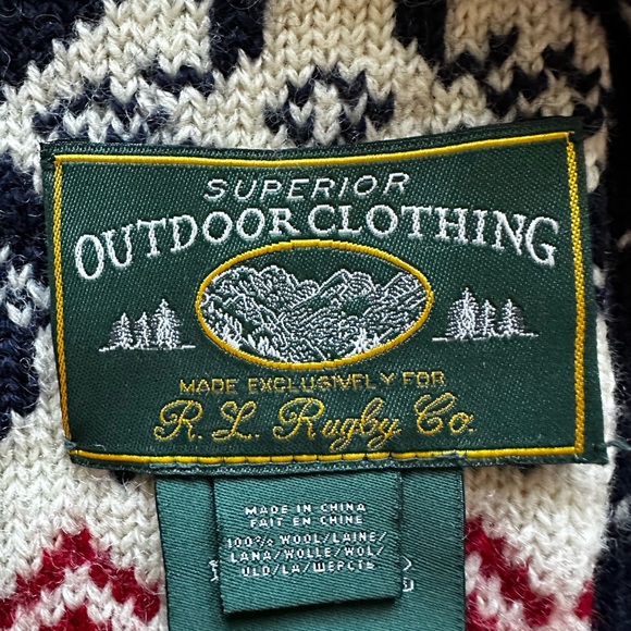 Rugby Ralph Lauren Scarf Beanie and Socks New Without Tags - Picture 5 of 6